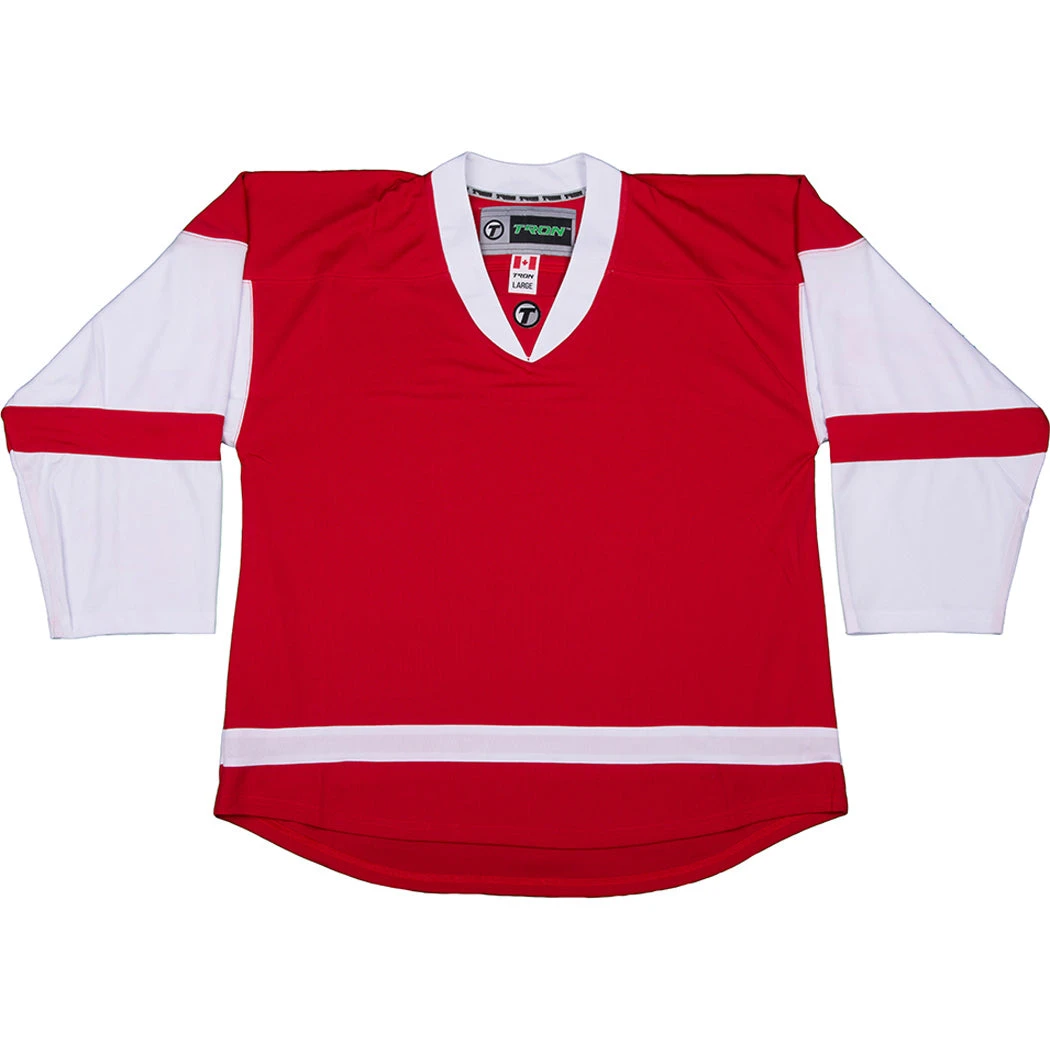 Detroit Red Wings Hockey Jersey - TronX DJ300 Replica Gamewear 2 Detroit Red Wings Hockey Jersey - TronX DJ300 Replica Gamewear - Image 2
