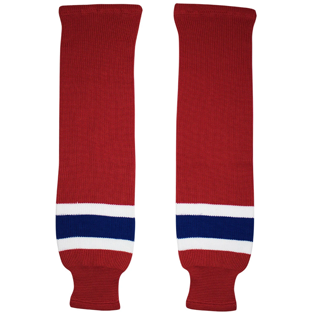 Montreal Canadiens Knitted Ice Hockey Socks (TronX SK200) 2 Montreal Canadiens Knitted Ice Hockey Socks (TronX SK200) - Image 2