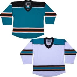 San Jose Sharks Hockey Jersey - TronX DJ300 Replica Gamewear
