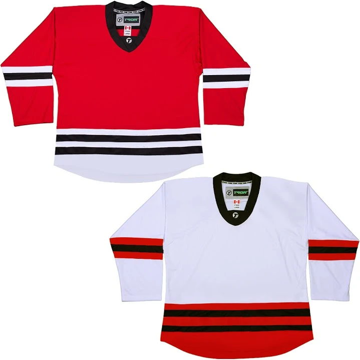 Chicago Blackhawks Hockey Jersey - TronX DJ300 Replica Gamewear 1 Chicago Blackhawks Hockey Jersey - TronX DJ300 Replica Gamewear