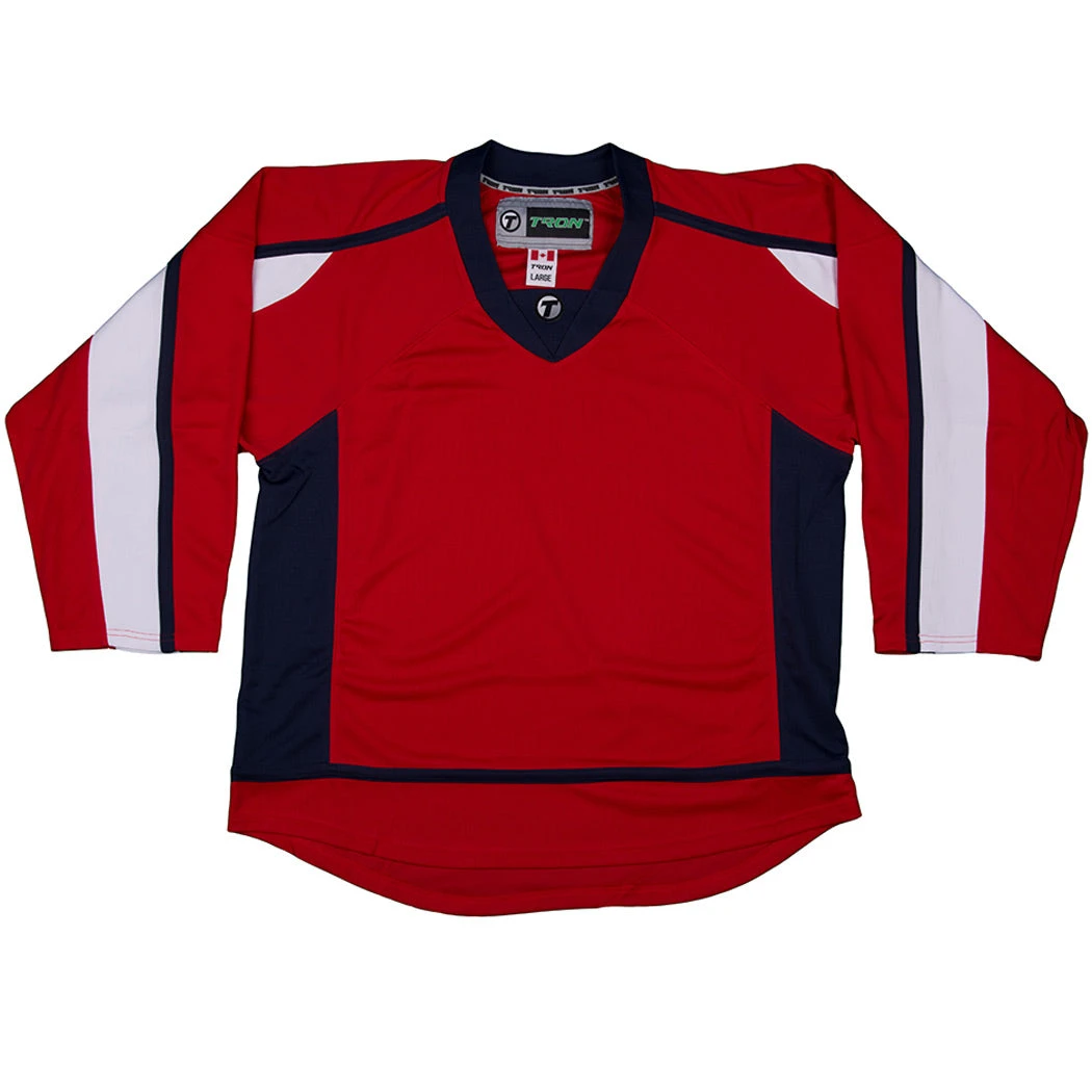 Washington Capitals Hockey Jersey - TronX DJ300 Replica Gamewear 2 Washington Capitals Hockey Jersey - TronX DJ300 Replica Gamewear - Image 2