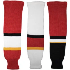 Calgary Flames Knitted Ice Hockey Socks (TronX SK200)