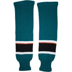 San Jose Sharks Knitted Ice Hockey Socks (TronX SK200) -Hockey Tron media e84eb90b 1111 45fc 8441 4488e805085c