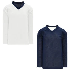 Sherwood SW300 Reversible Hockey Practice Jerseys - Navy/White