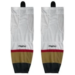 Las Vegas Golden Knights Dry Fit Hockey Socks - TronX SK300 NHL Team -Hockey Tron tronx sk300 dry fit hockey socks vegas white